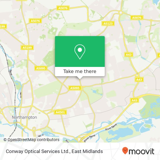 Conway Optical Services Ltd. map