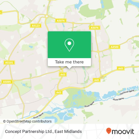 Concept Partnership Ltd. map