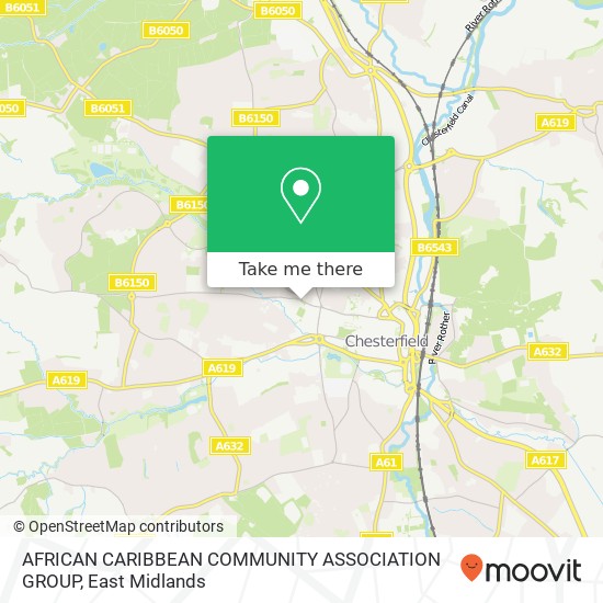 AFRICAN CARIBBEAN COMMUNITY ASSOCIATION GROUP map