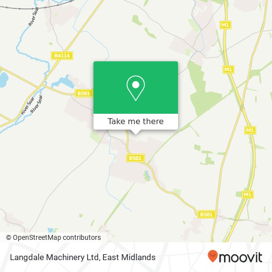 Langdale Machinery Ltd map