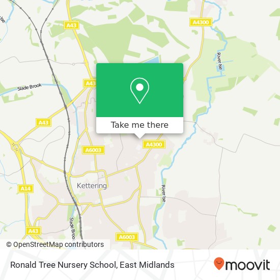 Ronald Tree Nursery School map