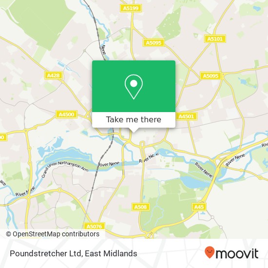 Poundstretcher Ltd map