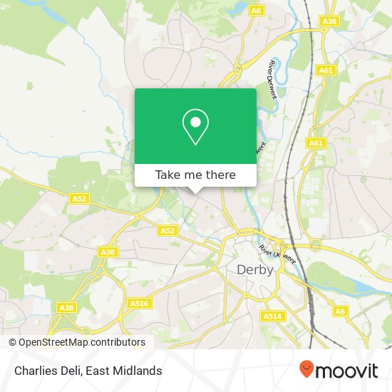 Charlies Deli map