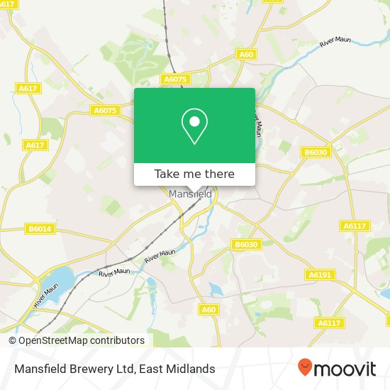 Mansfield Brewery Ltd map