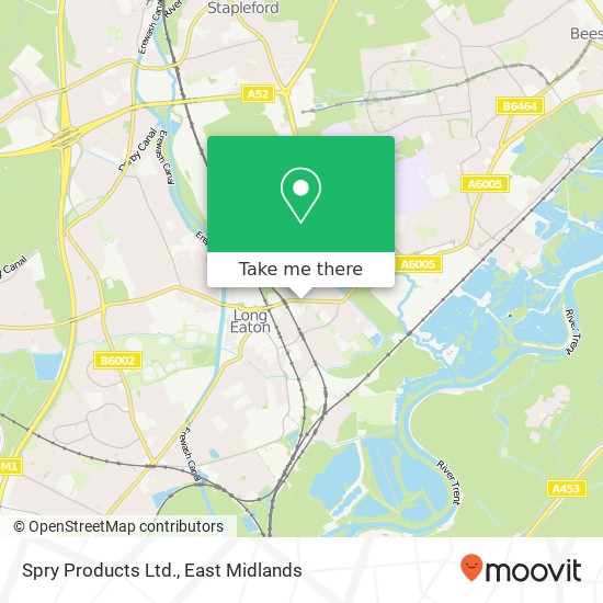 Spry Products Ltd. map