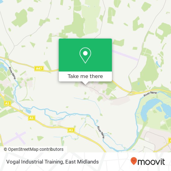 Vogal Industrial Training map