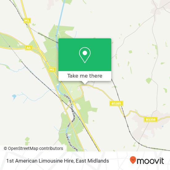 1st American Limousine Hire map