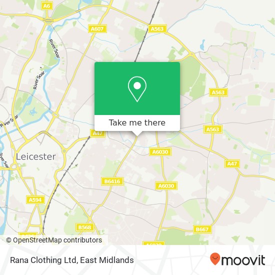 Rana Clothing Ltd map