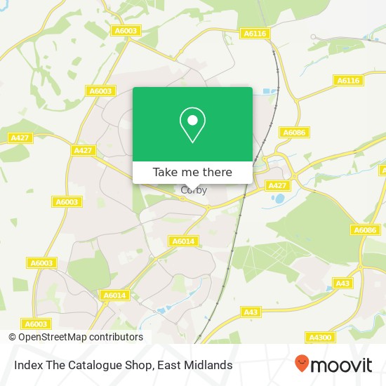 Index The Catalogue Shop map