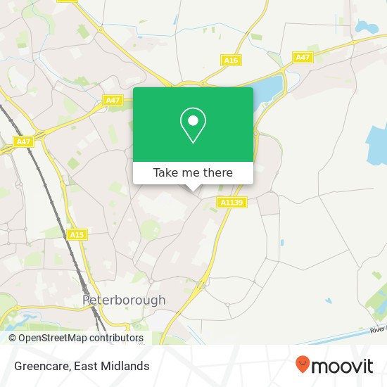 Greencare map