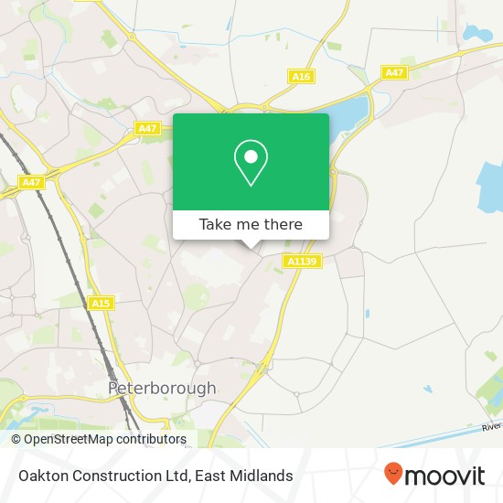 Oakton Construction Ltd map