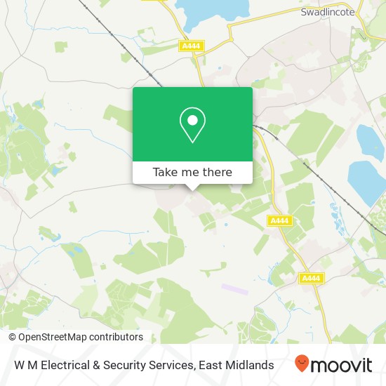 W M Electrical & Security Services map