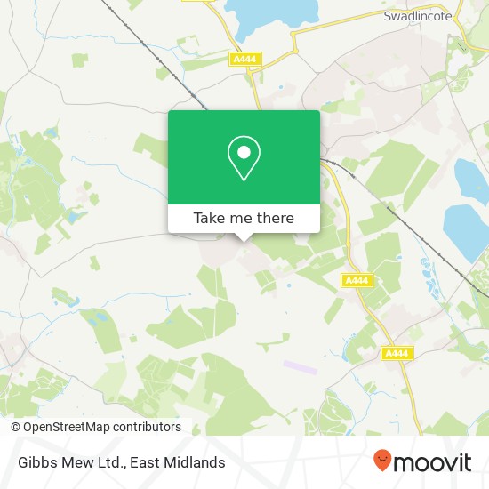 Gibbs Mew Ltd. map