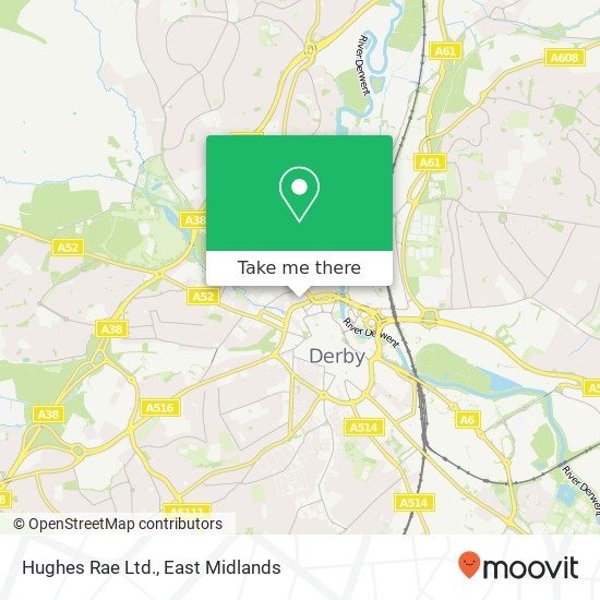 Hughes Rae Ltd. map