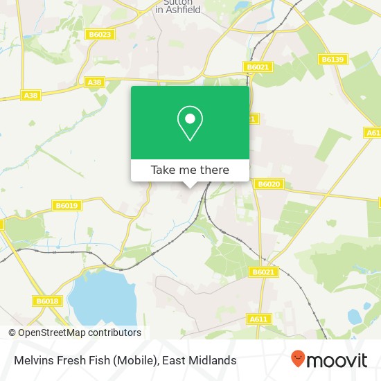 Melvins Fresh Fish (Mobile) map