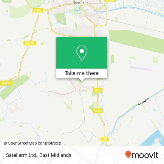 Satellarm Ltd. map