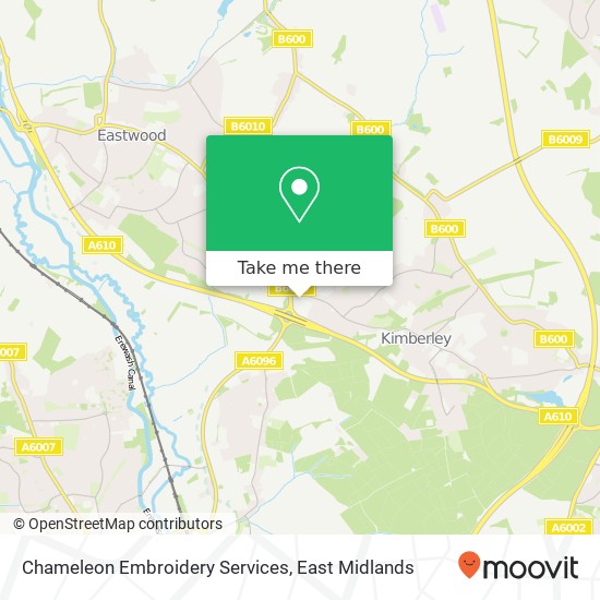 Chameleon Embroidery Services map