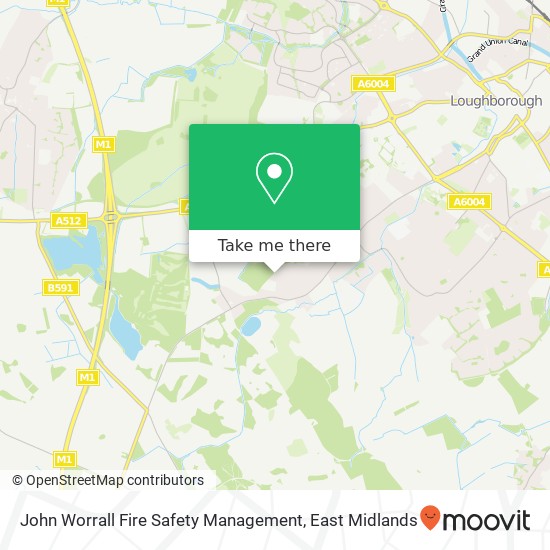 John Worrall Fire Safety Management map