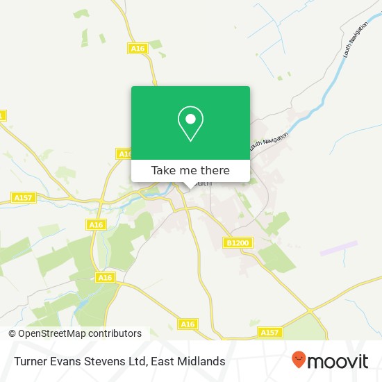 Turner Evans Stevens Ltd map