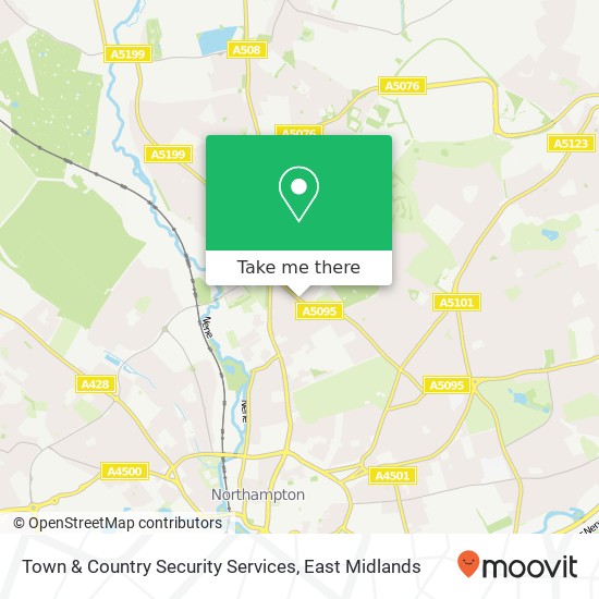 Town & Country Security Services map