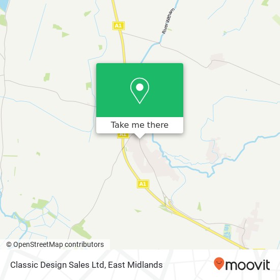 Classic Design Sales Ltd map