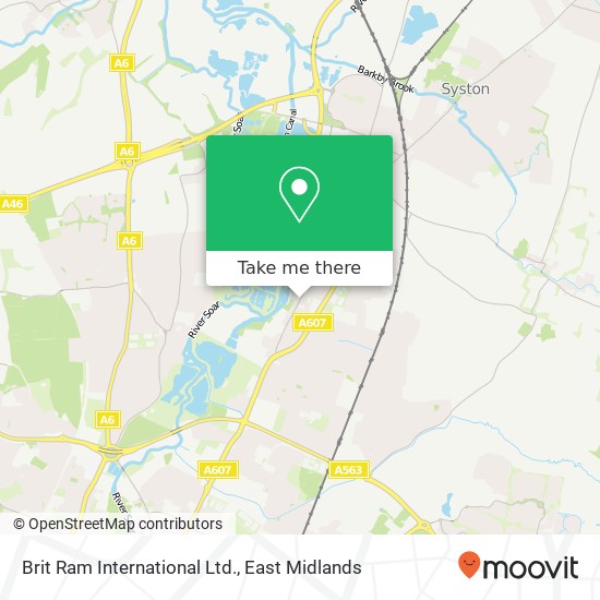 Brit Ram International Ltd. map