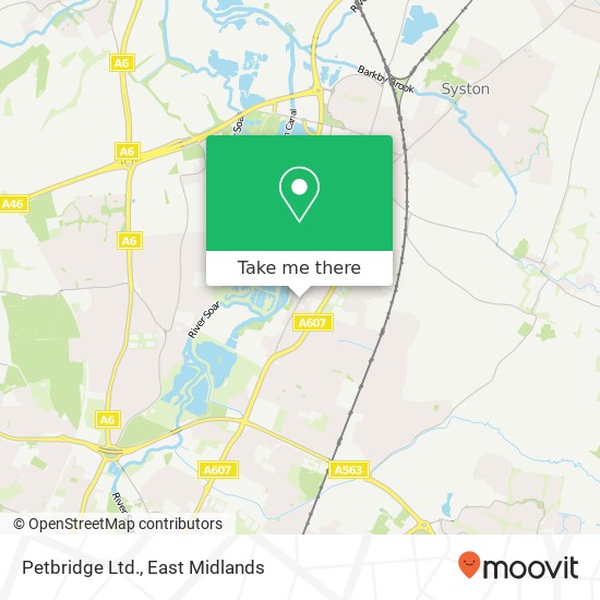 Petbridge Ltd. map
