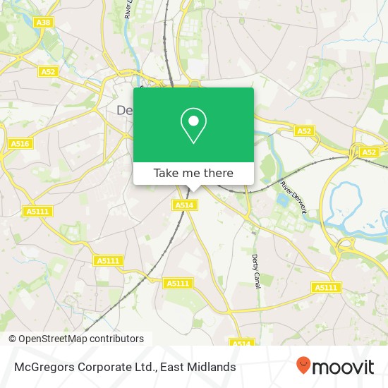 McGregors Corporate Ltd. map