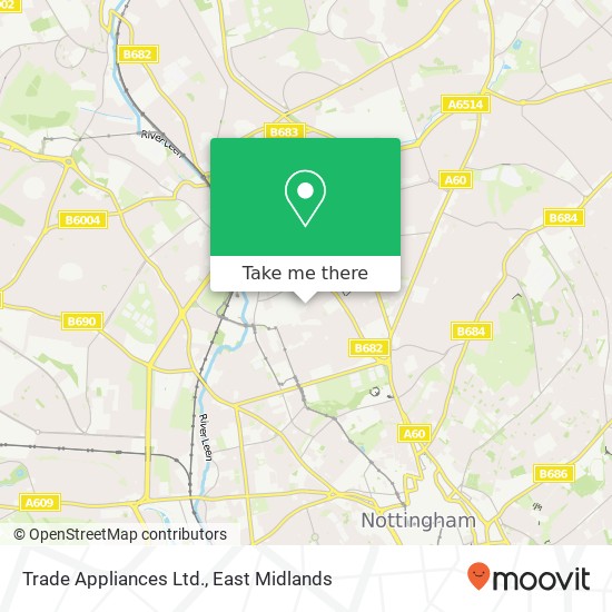 Trade Appliances Ltd. map