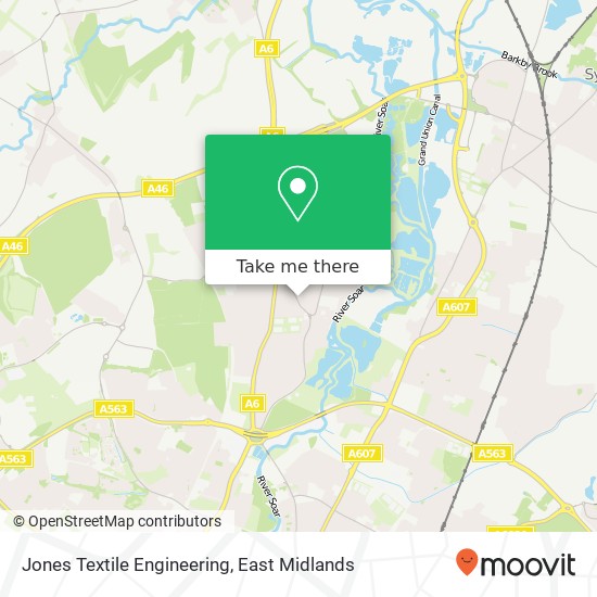 Jones Textile Engineering map