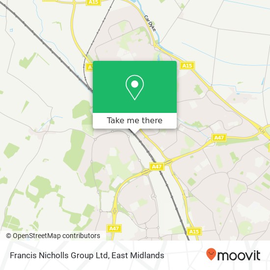 Francis Nicholls Group Ltd map
