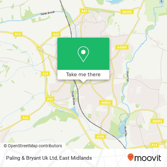 Paling & Bryant Uk Ltd map