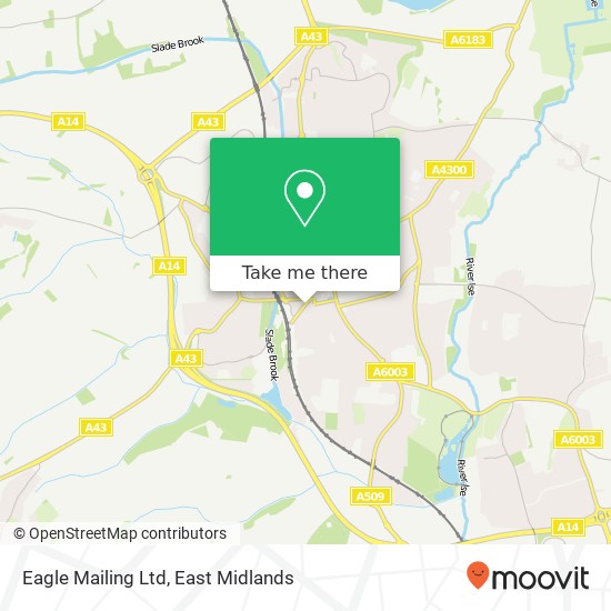 Eagle Mailing Ltd map