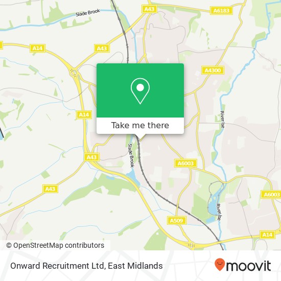 Onward Recruitment Ltd map