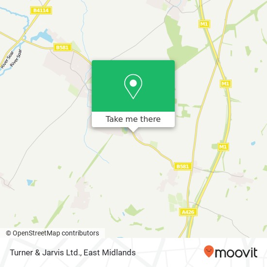 Turner & Jarvis Ltd. map