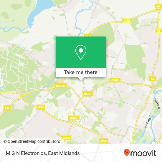 M G N Electronics map