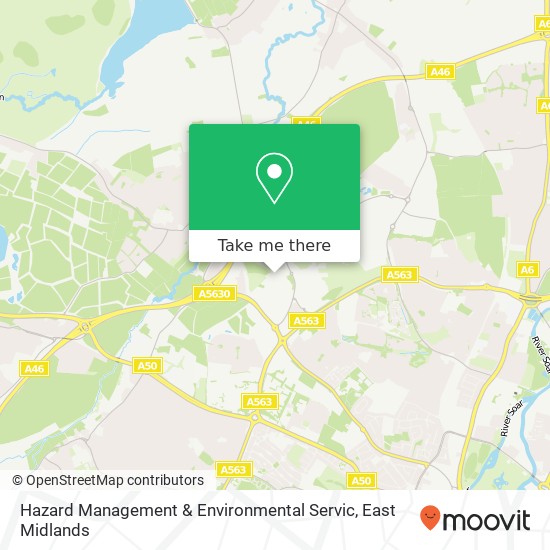 Hazard Management & Environmental Servic map