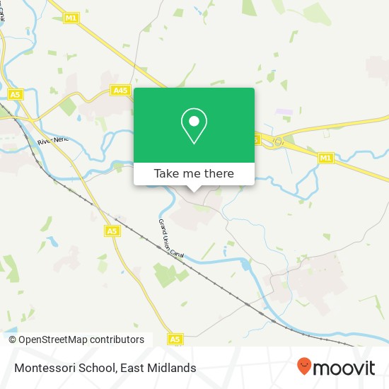 Montessori School map