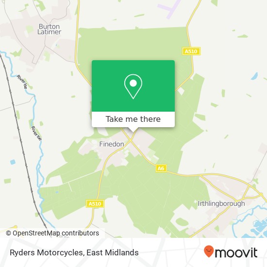 Ryders Motorcycles map