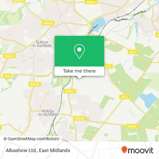 Albashow Ltd. map