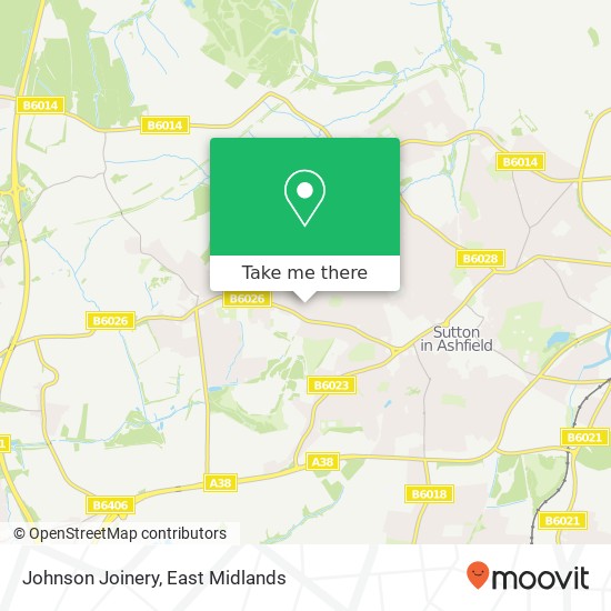Johnson Joinery map