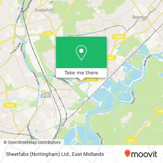 Sheetfabs (Nottingham) Ltd. map