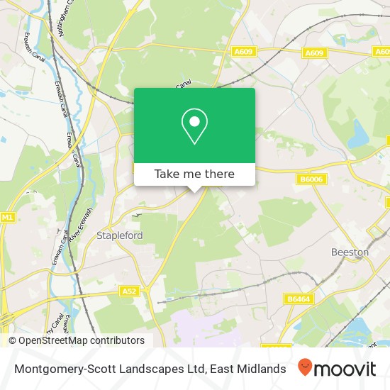 Montgomery-Scott Landscapes Ltd map