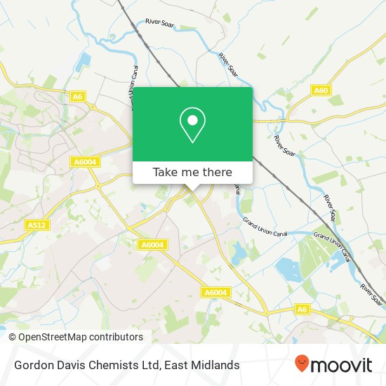 Gordon Davis Chemists Ltd map