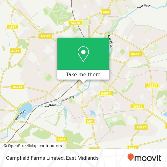 Campfield Farms Limited map