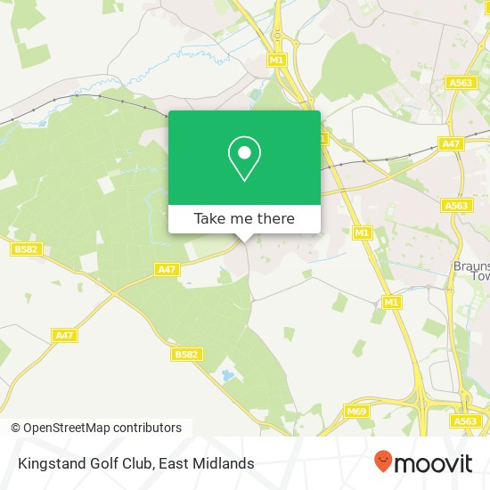 Kingstand Golf Club map