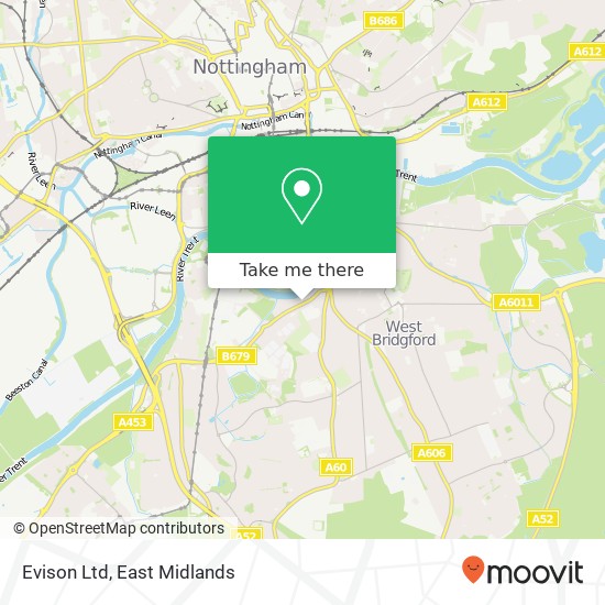 Evison Ltd map