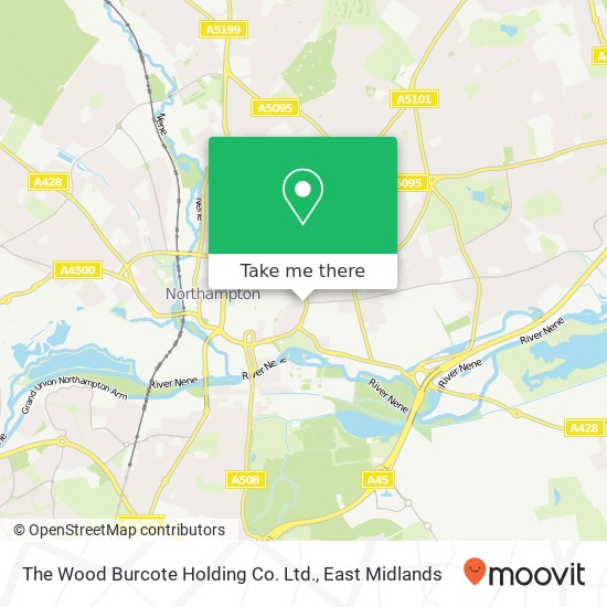 The Wood Burcote Holding Co. Ltd. map