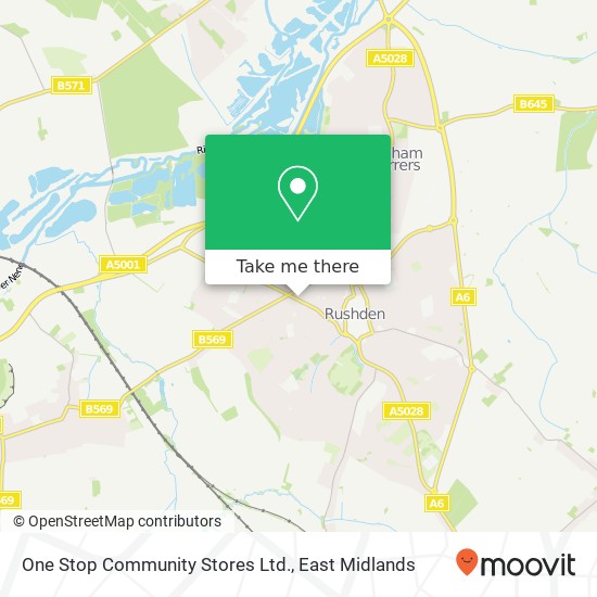 One Stop Community Stores Ltd. map