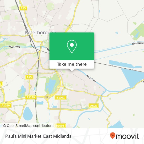Paul's Mini Market map